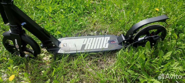 Городской самокат с дисковым тормозом