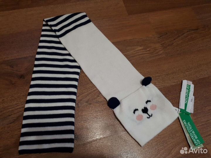 Шарф детский UC of benetton новый