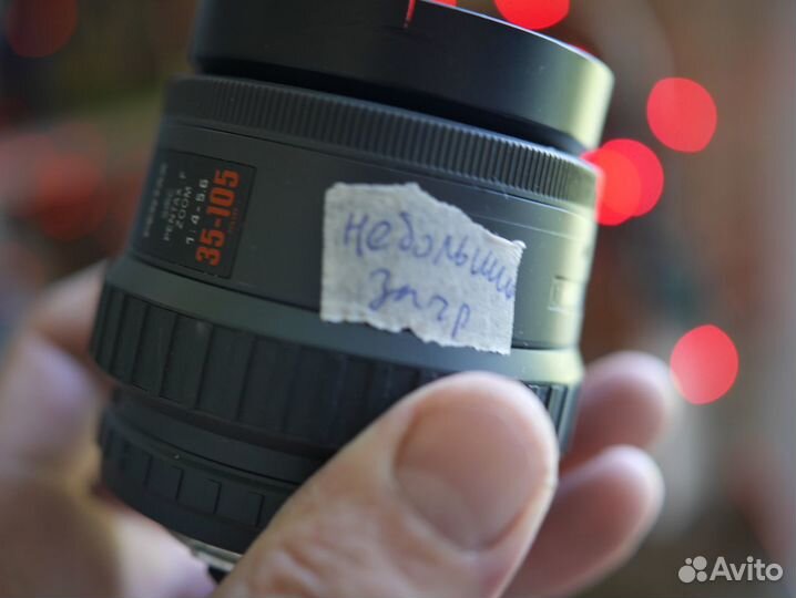 Pentax F 35-105 f4-5,6 автофокусный полнокадровый