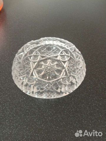 Хрустальная пепельница