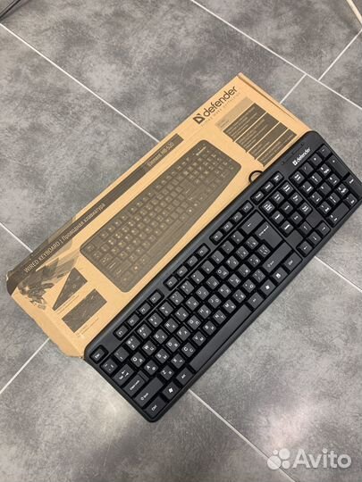 Клавиатура проводная Defender Element HB-520