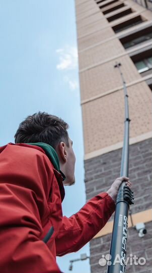 Мойка окон и фасадов