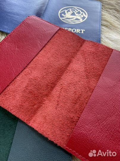 Обложка для паспорта кожа