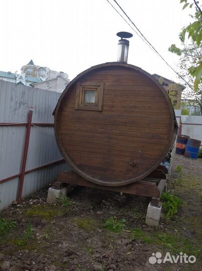Баня бочка бу