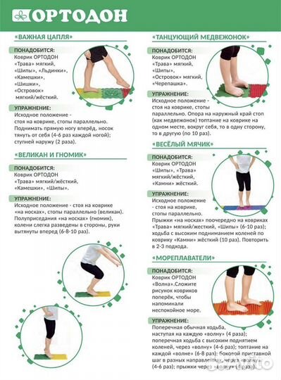 Модульный коврик ортодон