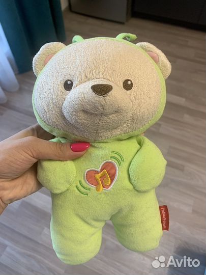 Игрушка для сна медведь fisher price
