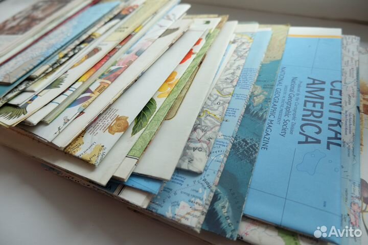 Карты из National Geographic