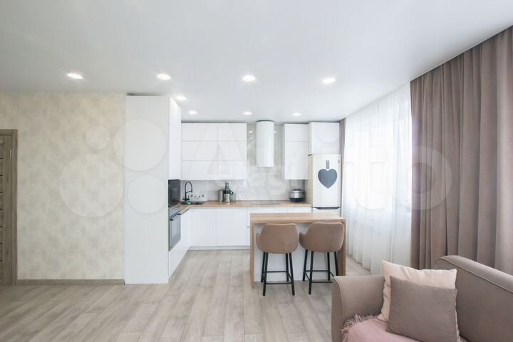 2-к. квартира, 59,3 м², 11/18 эт.