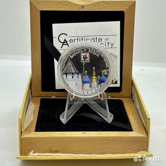 Острова Кука 2011 год. Казань. Футляр Сертификат