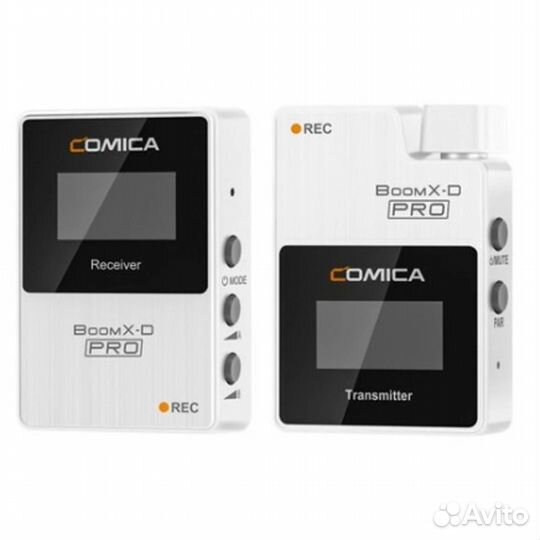 Микрофон comica BoomX-D PRO D1 White