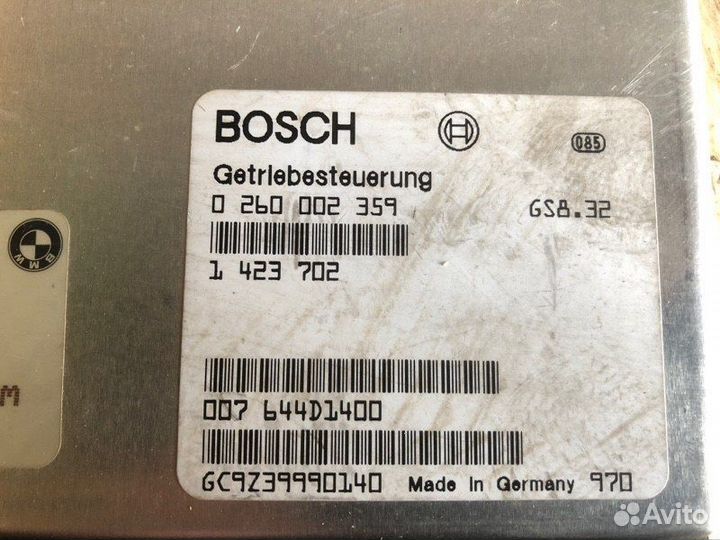 Блок управления АКПП Bmw 5 (E39) 7 (E38) 2.5 TDS