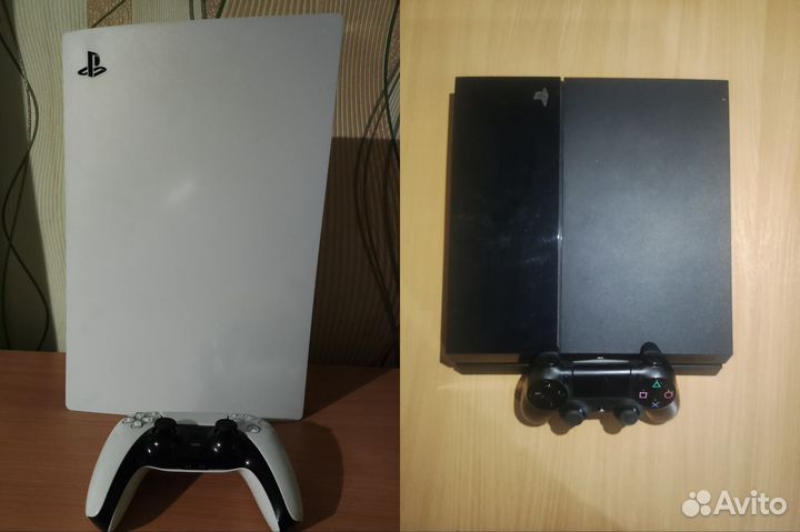Sony playstation ps5 и PS4
