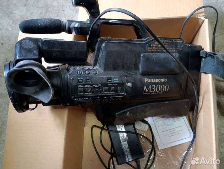 Видеокамера panasonic m3000