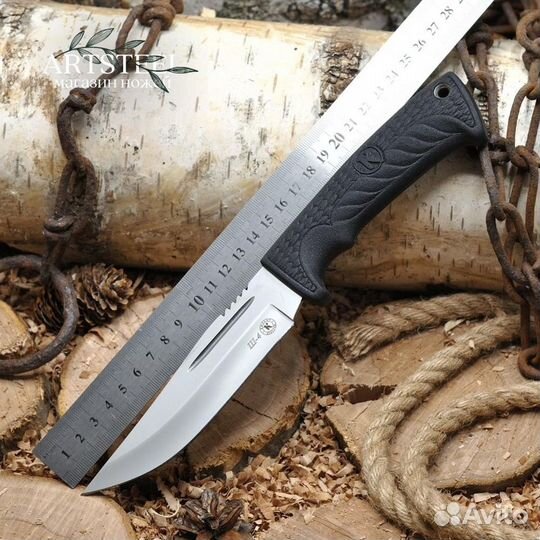 Туристический нож Ш-4, сталь AUS8, рукоять эластро