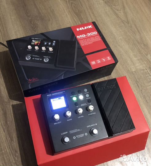 Гитарный процессор Nux MG-300