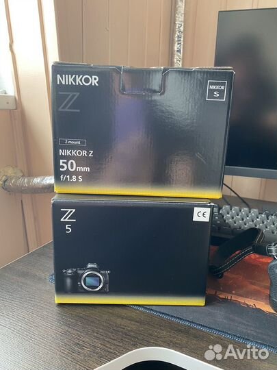 Nikon Z5 и объектив Nikkor Z 50mm f/1.8 s