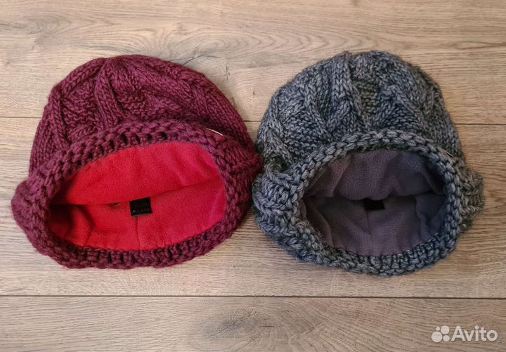 Шапка женская с шерстью в составе