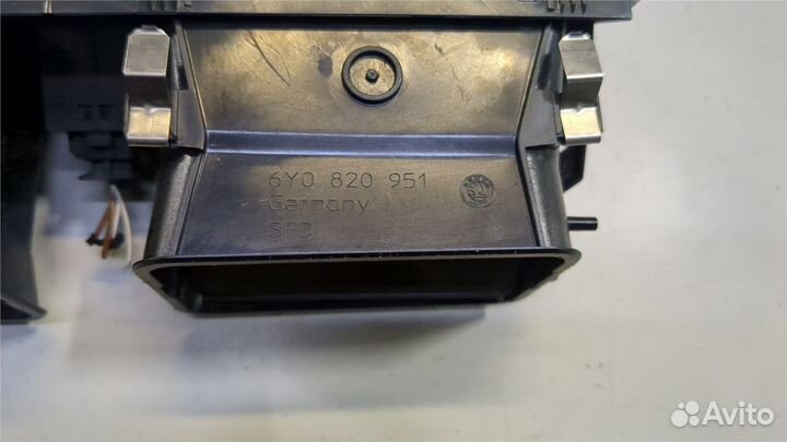 Дефлектор обдува салона Skoda Fabia, 2007