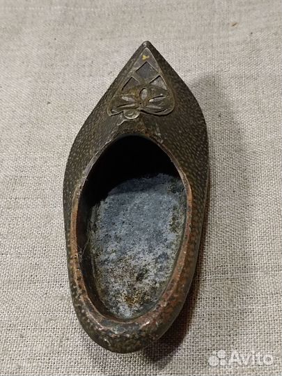 Туфля СССР коллекция силумин омедненый