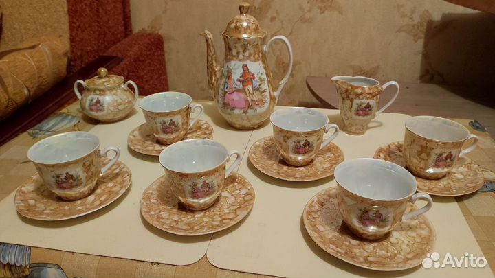 Чайный сервиз Pol Szot Cmielow (Польша)