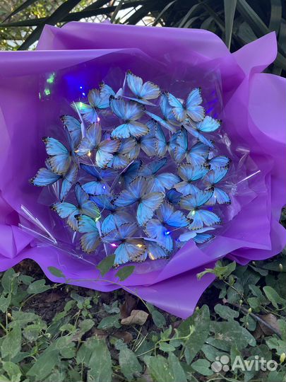 Букет из бабочек