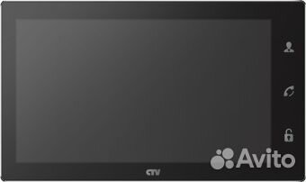 CTV-M4106AHD черный домофон