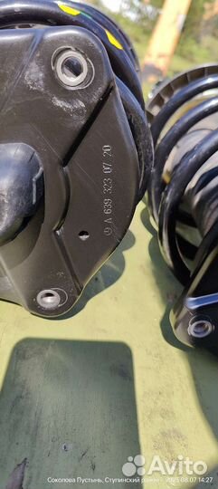 Амортизаторы передние в сборе на Мерседес v250w447