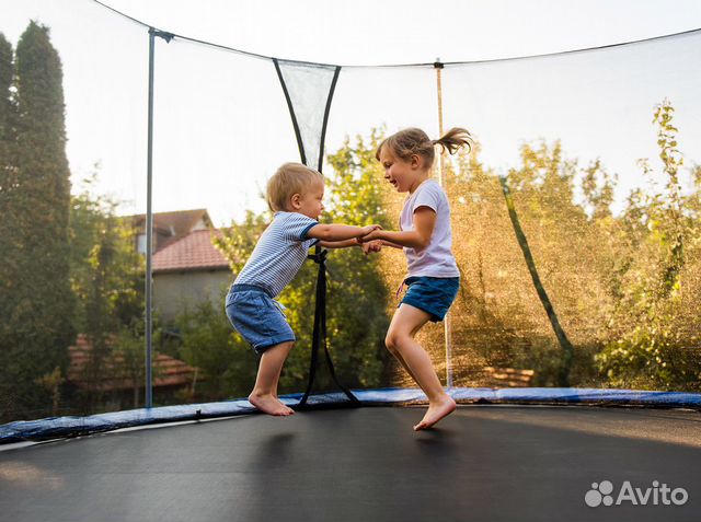 Аренда батут с защитной сеткой прокат