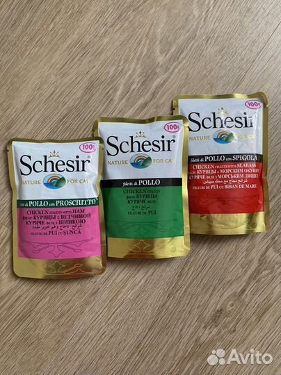 Влажный корм для кошек Schesir