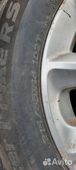 Комплект зимних колес Hankook 215/65/r16