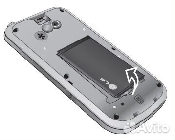 Аккумулятор LG GS290 (900mAh) LGiP-430N