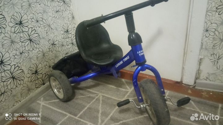 Детский трехколесный велосипед бу