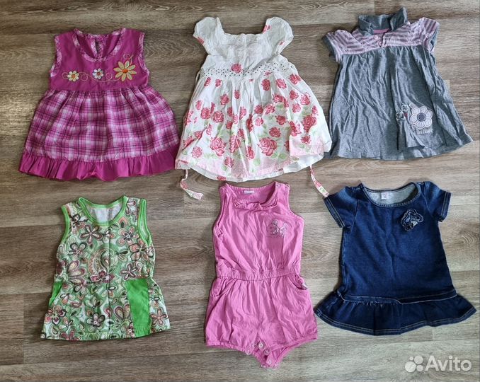 Вещи пакетом одежда для девочки 80р