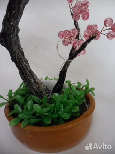 Цветы и деревья из бисера