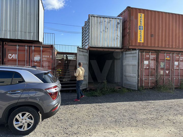 Аренда склада контейнера 14 м² для хранения вещей