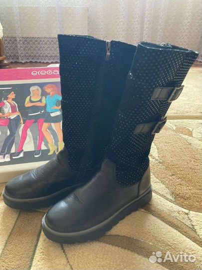 Сапоги демисезонные для девочки Осень-весна