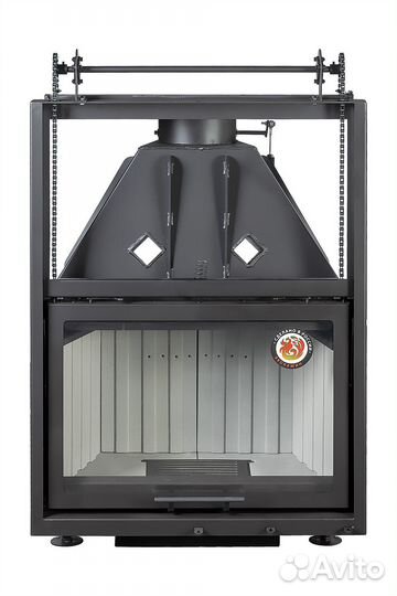 Камин Экокамин Альфа 800 K с контргрузом