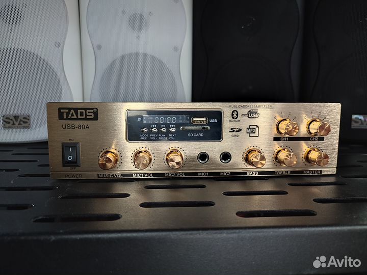 Колонки для кафе