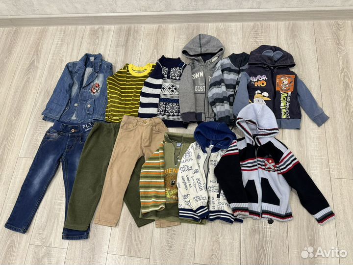 Вещи пакетом для мальчика 2-4 года