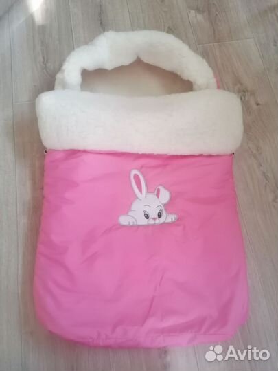 Зимний конверт в коляску