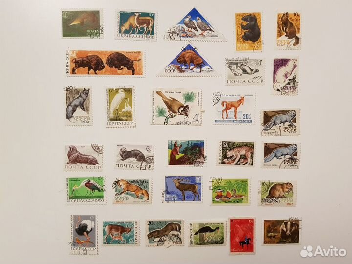 Почтовые марки 1960-1970 г.г