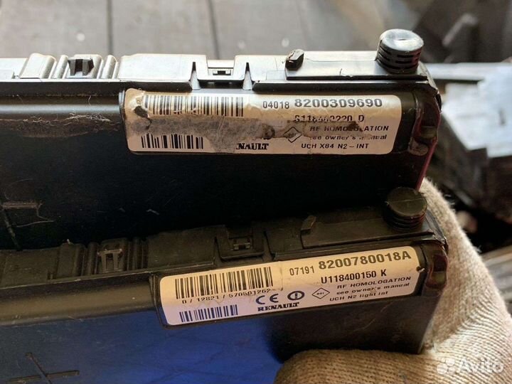 Блок комфорта рено сценик 2