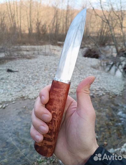 Нож ручной работы якутский