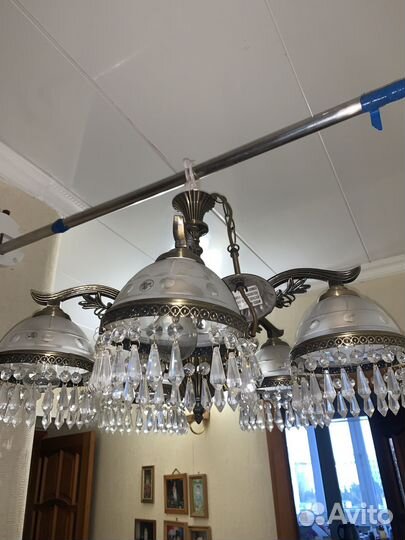 Люстра хрустальная