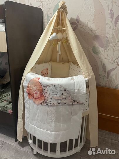 Детская кроватка трансформер