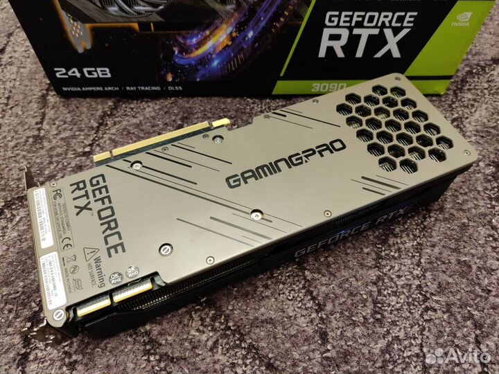 Palit RTX 3090 24gb GamingPro идеальное состояние
