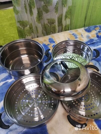 Мантоварка из нержавеющей стали