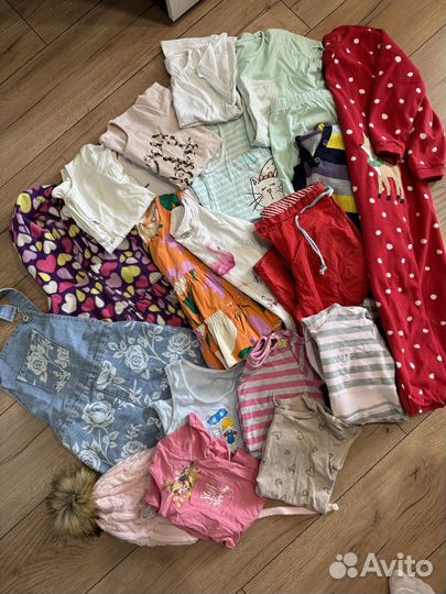 Пакет фирменных вещей 104-110 для дома/дачи