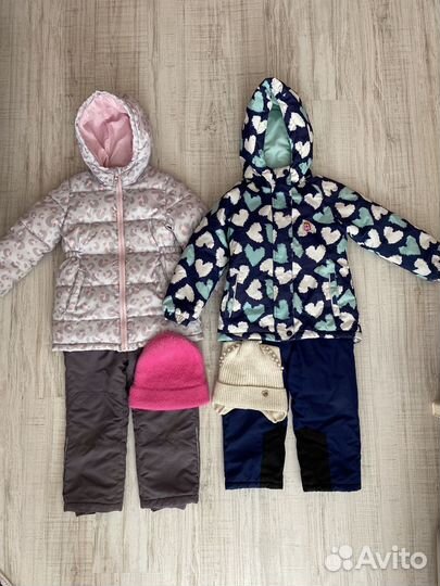 Костюм демисезонный на девочку 110