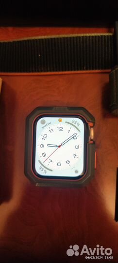 Часы apple watch 6 44 mm nike